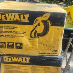 new dewalt 12in miter saw 