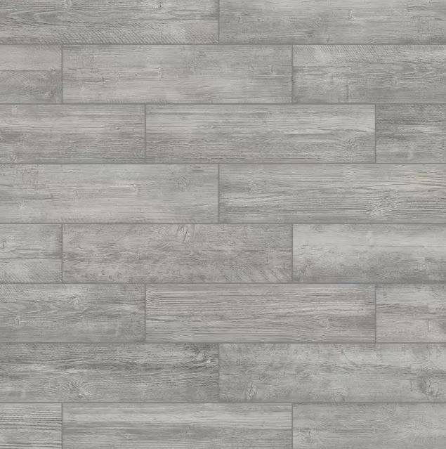 Florida Tile Home Collection Tahoe Cedar Gray 6 in. x 24 in. Porcelain Floor and Wall Tile (16 sq. ft./Case) (35 cases, 560 sq.ft) Ok