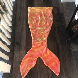 Hardly Used Mermaid Tail Blanket