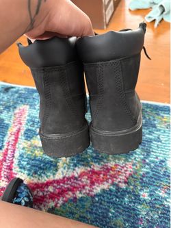 Timberland Black Waterproof Boot Black Nubuck