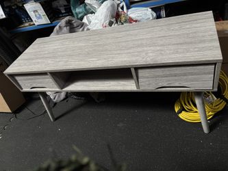 Console Table , Gray Color