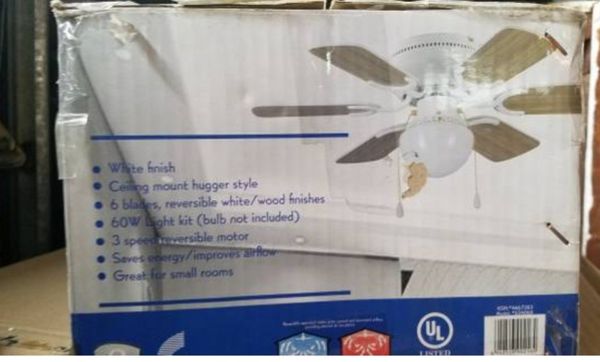 Kmart 30 White Ceiling Fan For Sale In San Leandro Ca Offerup