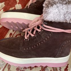 Cougar Cocoa Pink Boots