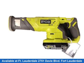 Ryobi P519vn Green Cordless Reciprocating Saw