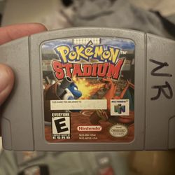 N64 - Pokémon stadium 