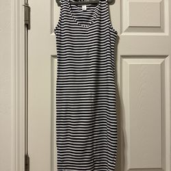 Striped Maternity Dress 
