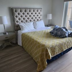 Free Queen Size Headboard And Frame That Goes Underneath 