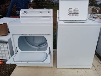 Matching set up Kenmore washer and dryer