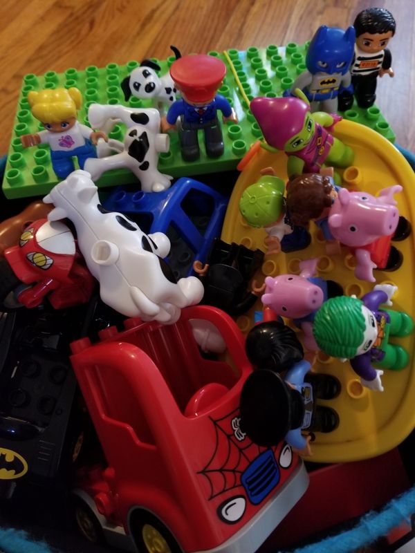 large bin of legos