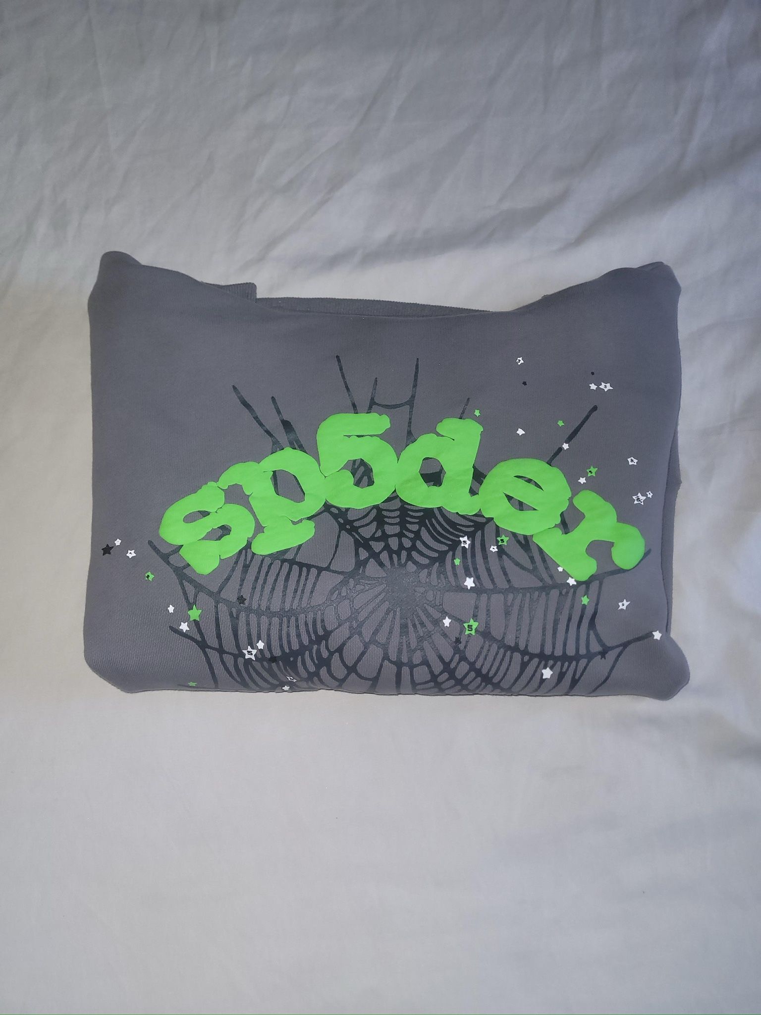 Sp5der Hoodie Slate Grey