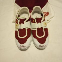 ASU Piro Running Shoes Unisex White/Maroon NWT