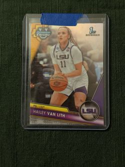 HAILEY VAN LITH 2024 Bowman Chrome U 1st BOWMAN #25 TCU LSU WNBA TOP Draft PICK