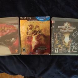 PS3 Games Bundle  $30
