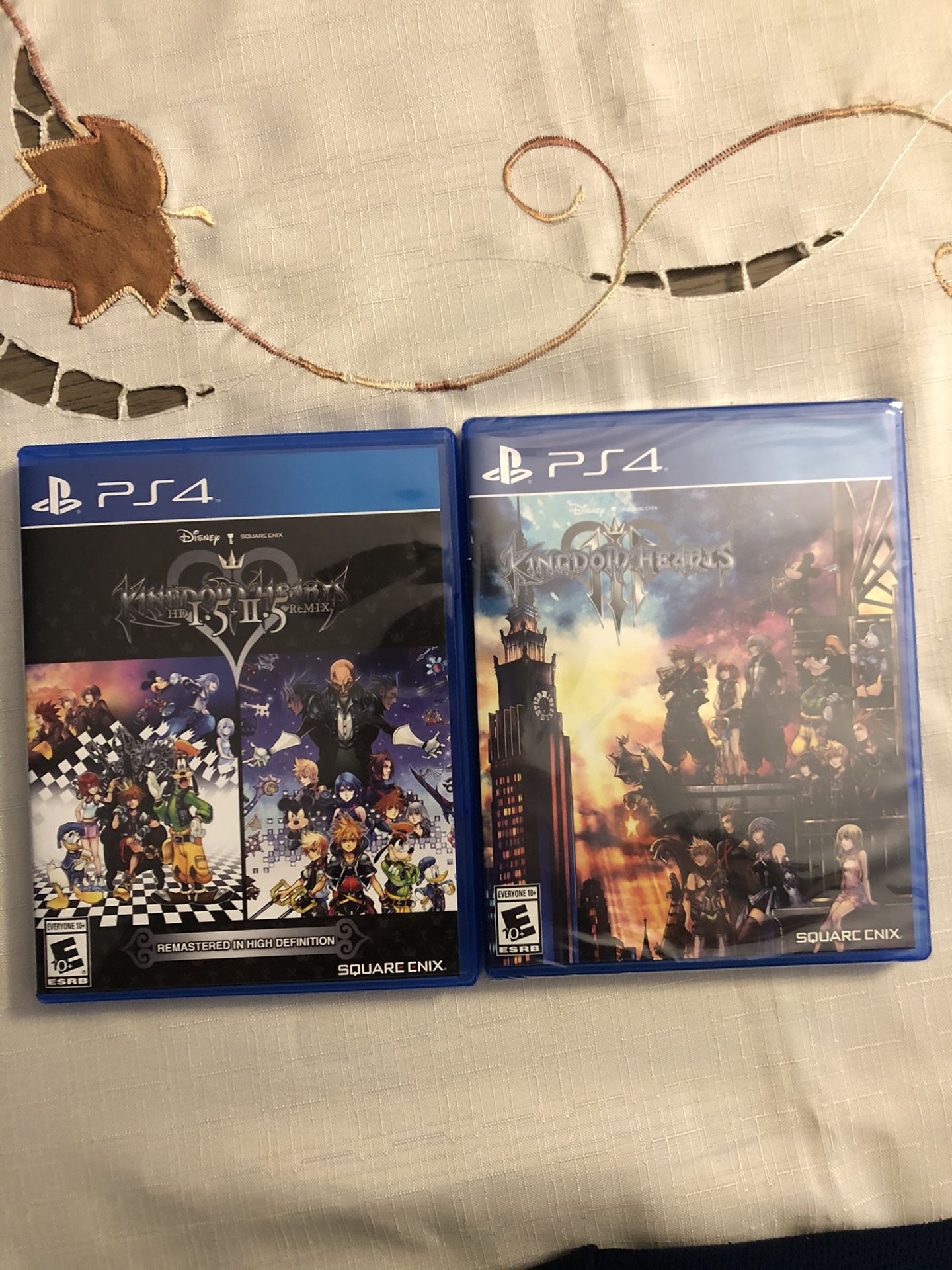 Kingdom Hearts 1.5+2.5+3 for ps4