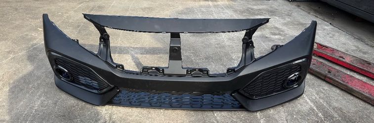 2016 - 2021 HONDA CIVIC FRONT BUMPER WITH GRILLS