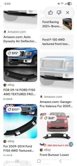 2014 Ford F 150 Lower Front Balance