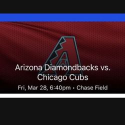 Cubs At Diamondbacks Tickets 