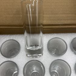 Brand New in box Glass Shot glasses