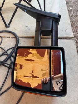 LARGE TRUCK/SUV TOWING MIRROR