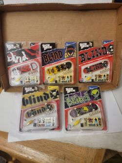 Tech Deck Blind Fingerboards – Lot of 5
