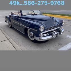 1951 Dodge Convertible Wayfarer Sportabout  2 Seater Show Car