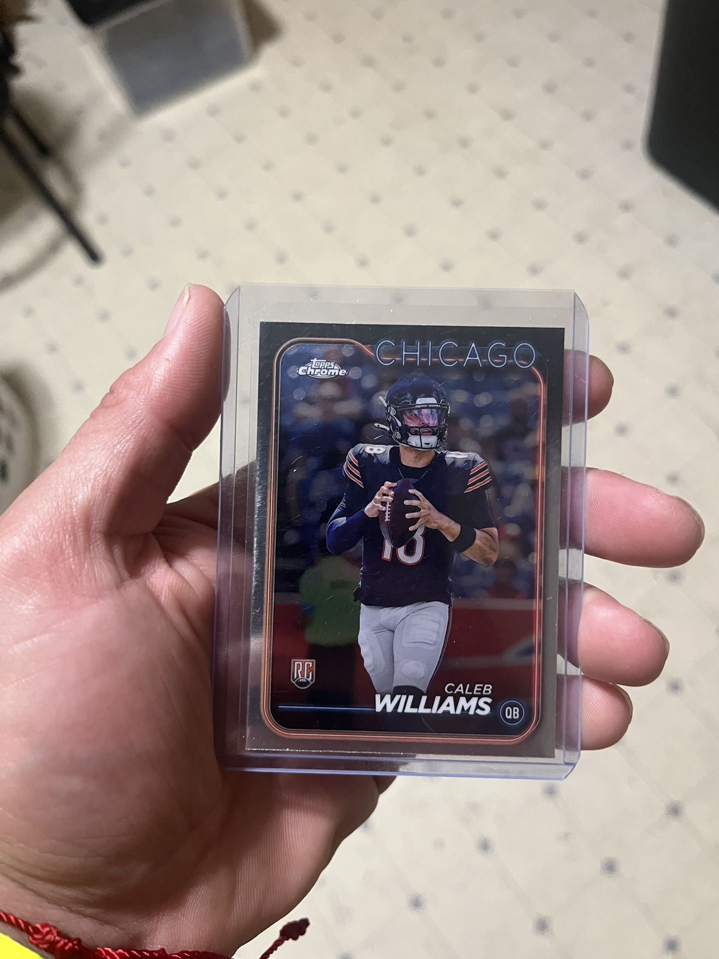 Caleb Williams Topps Chrome Rc
