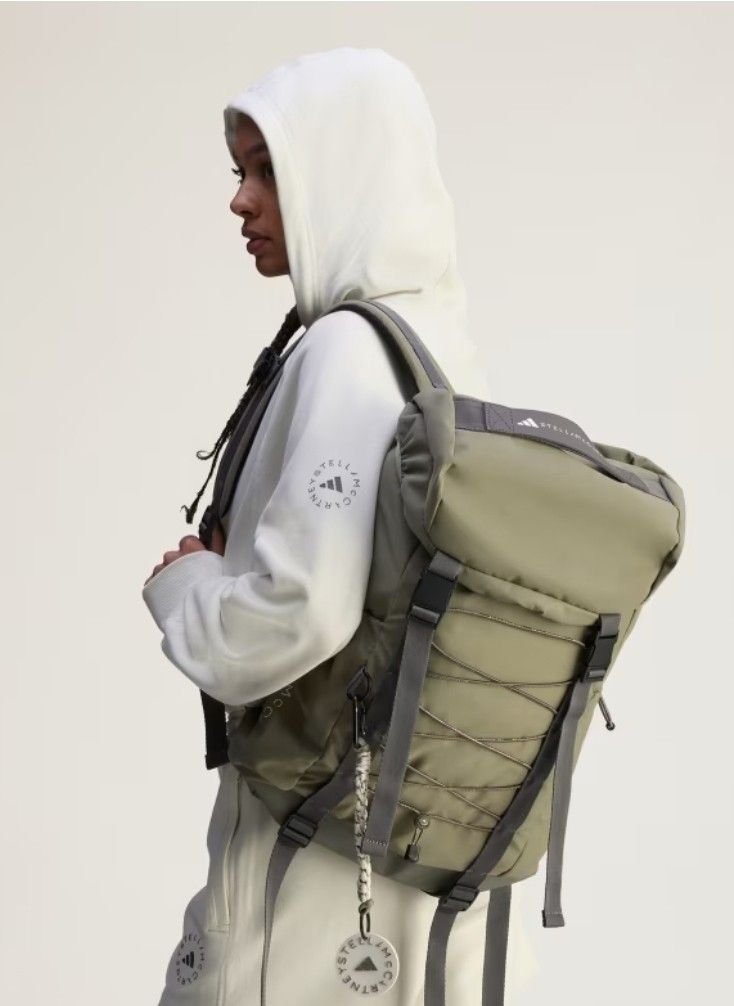 NEW Adidas by Stella McCartney Women's Legacy Green/Almond Backpack $180