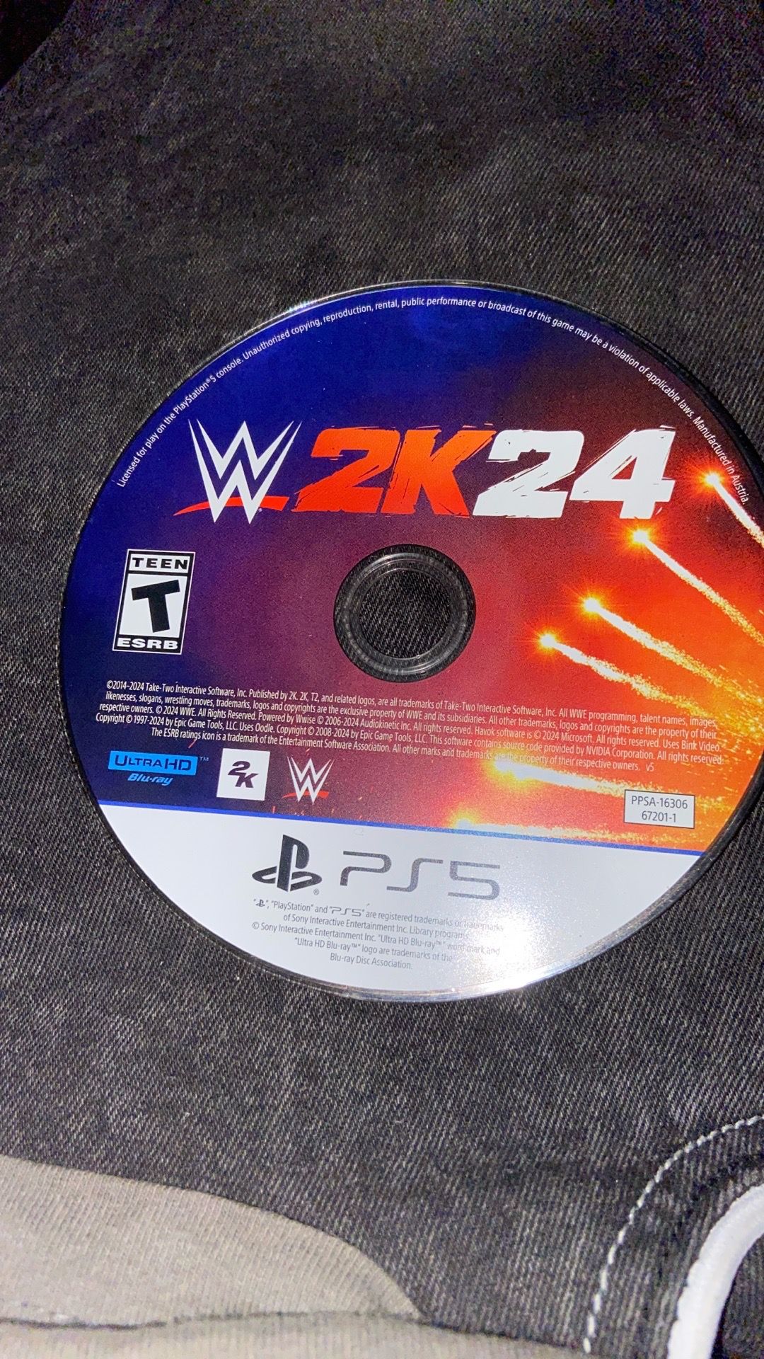 Ps5 wwe 2k24
