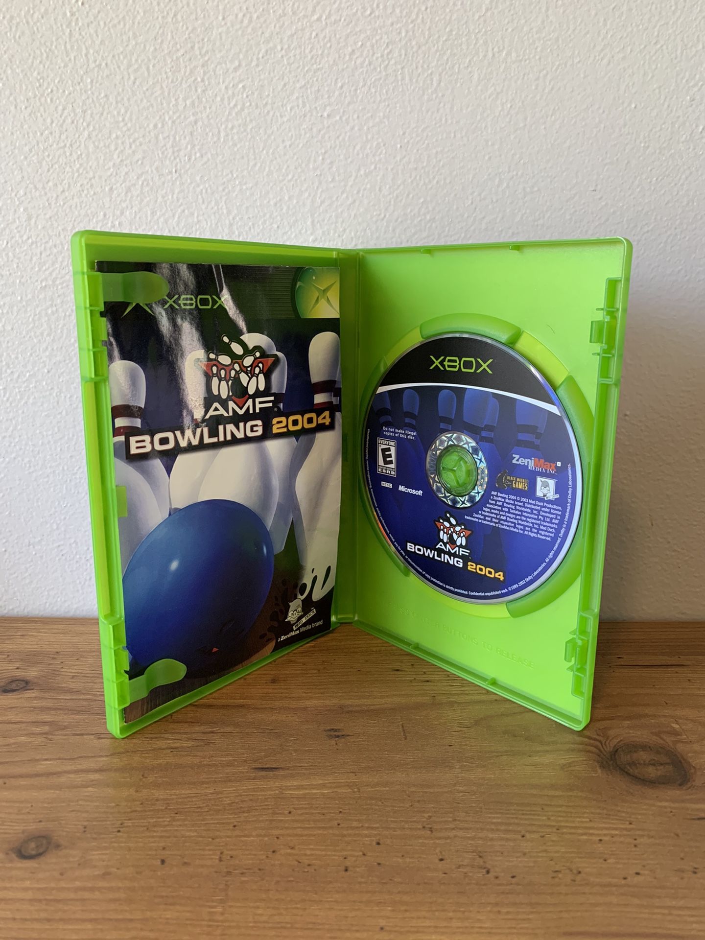 AMF Bowling 2004 - Like New - Complete w/ Manual - Xbox Original