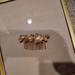 Gold Leaf Hair Pin
