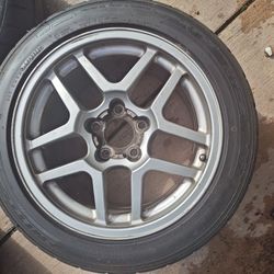 2 OEM SPEEDLINE  CORVETTE C5 Z06 FRONT WHEELS. 