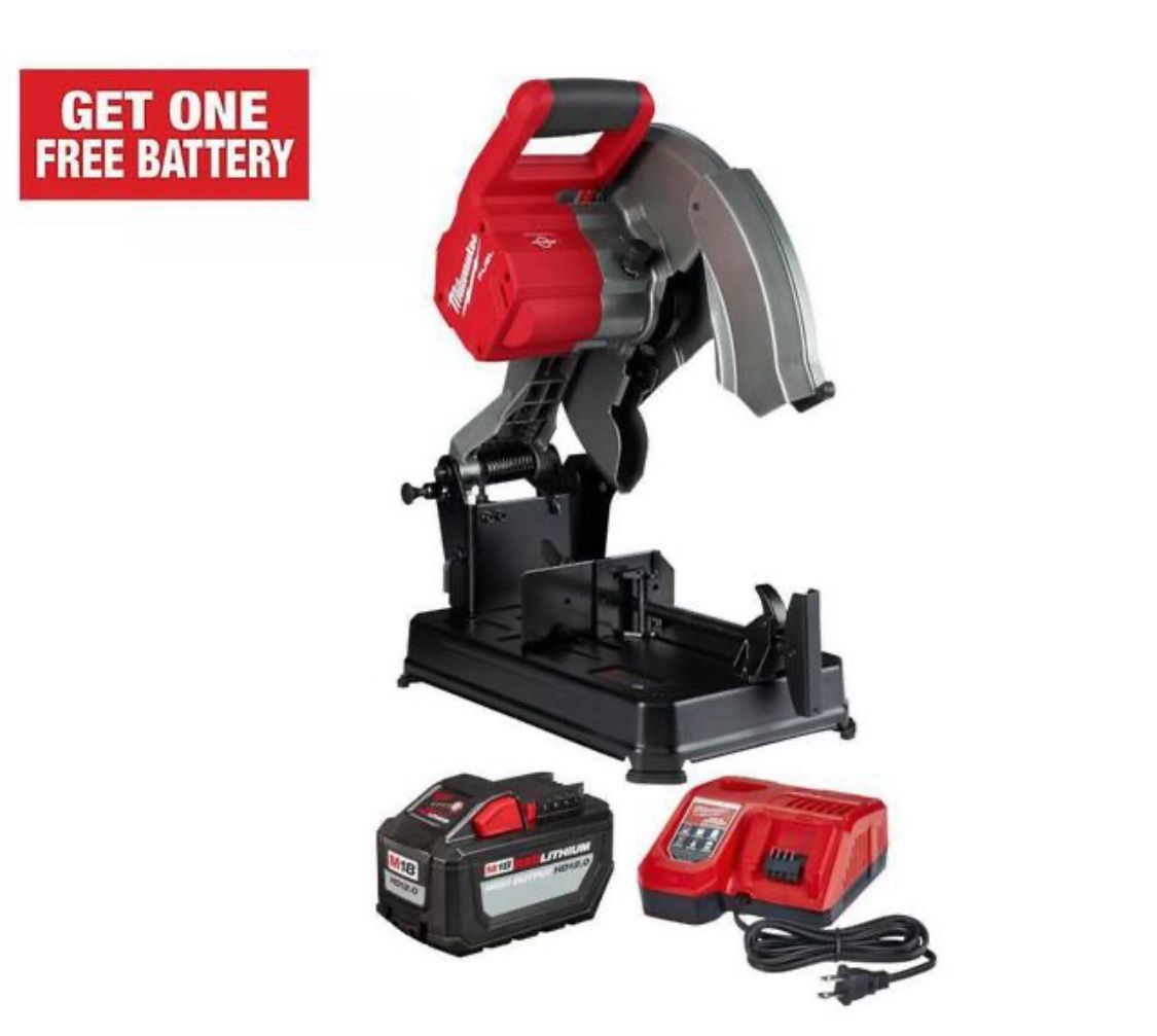 Brushless Cordless 14 in. Abrasive Cut-Off Saw Kit with One 12.0Ah Battery