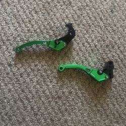 2024 niniji636 r  billet levers green