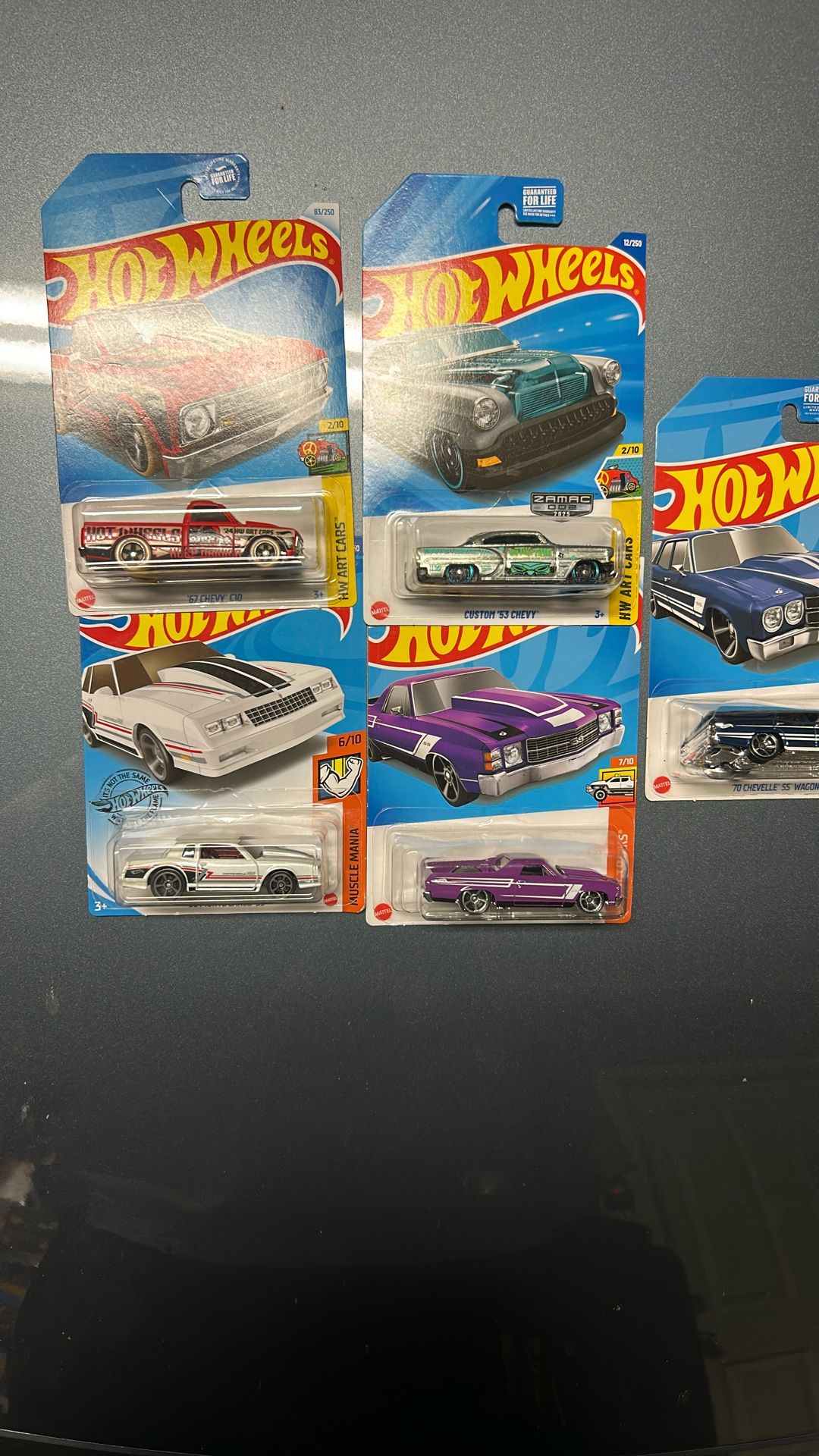 5 Chevys Hot Wheel