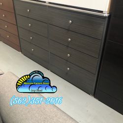 Grey Eight Drawer Dresser Chest Compressed New Comoda Bonita 