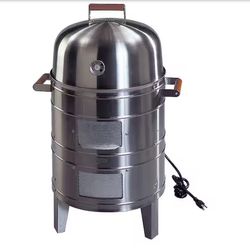 Double Grid Electric Water Smoker