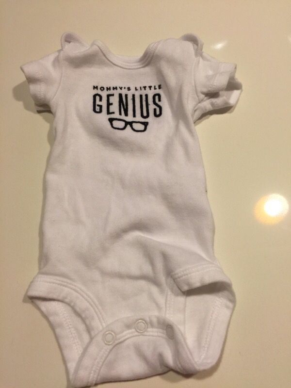 Carters newborn onesie