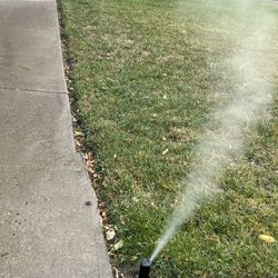 Sprinklers Blow Out 💨🌬️❄️🍂🍁