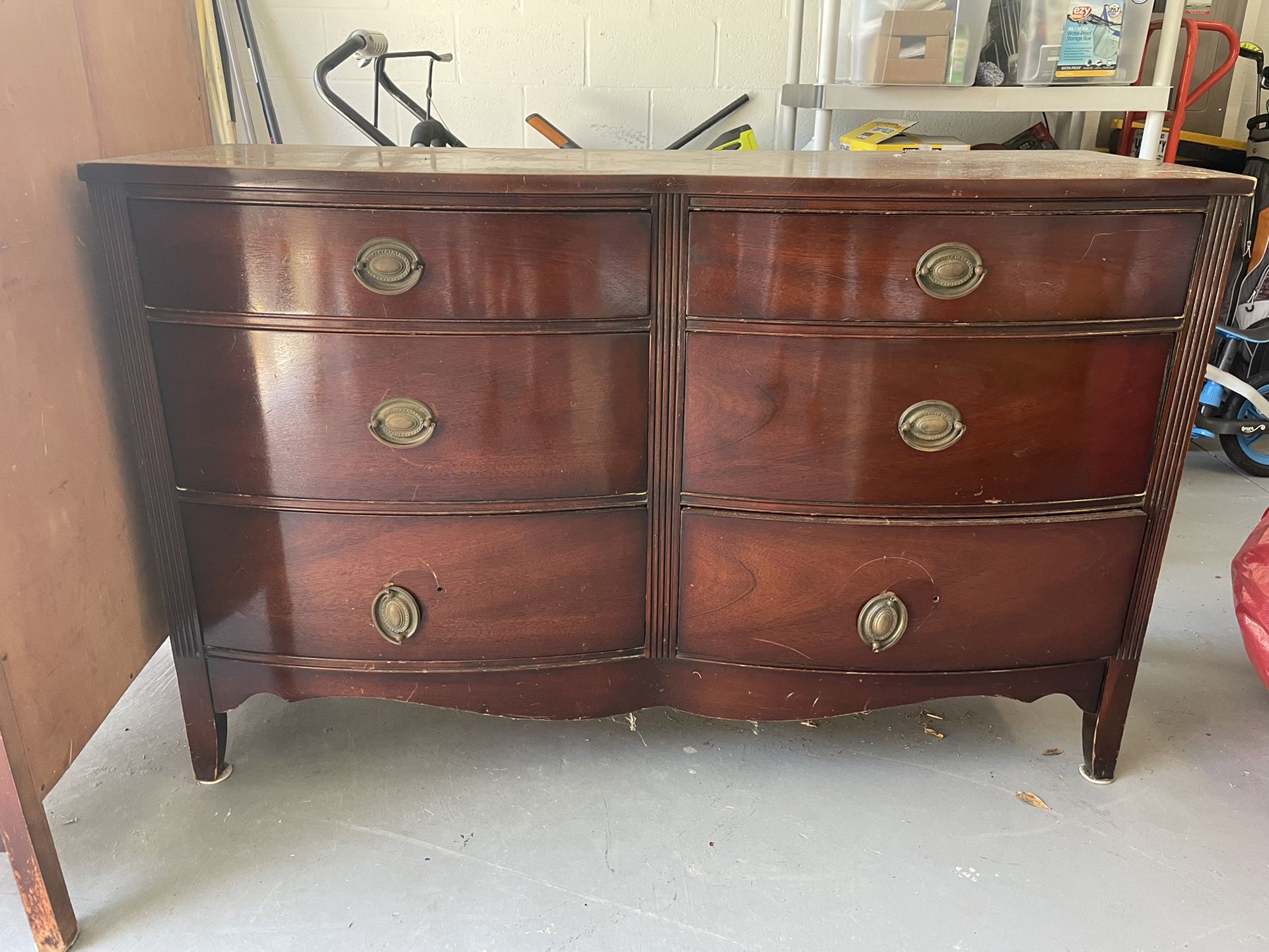 Antique Dresser And Chest 