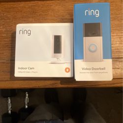 Ring Video Doorbell And Indoor Camera