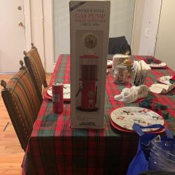 Antique Style Gas Pump Liquid Dispenser Circa 1920 