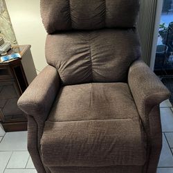 Brown Slimline Lift Chair/Recliner