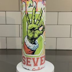 6/7 Christmas Fliptop Tumbler 