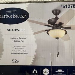Indoor/outdoor Ceiling Fan 52in