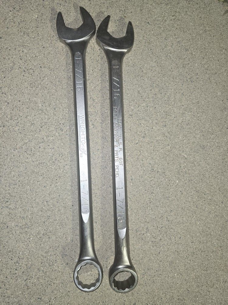 Wright Tool 1-7/16" 12Pt Combo Wrench
