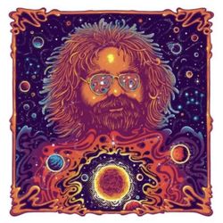 Jerry Garcia Bicycle Day 2022 Print - Helen Kennedy Zazzcorp #/500