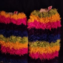 Roma rainbow costume cosplay 18" leg warmers LGBTQ Perfect For A Party Or Parade. East Or West