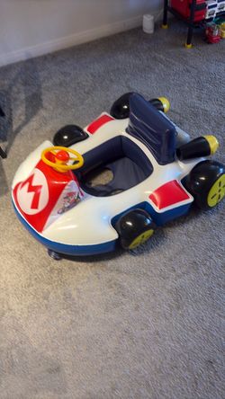 Mario Kart inflatable pool float