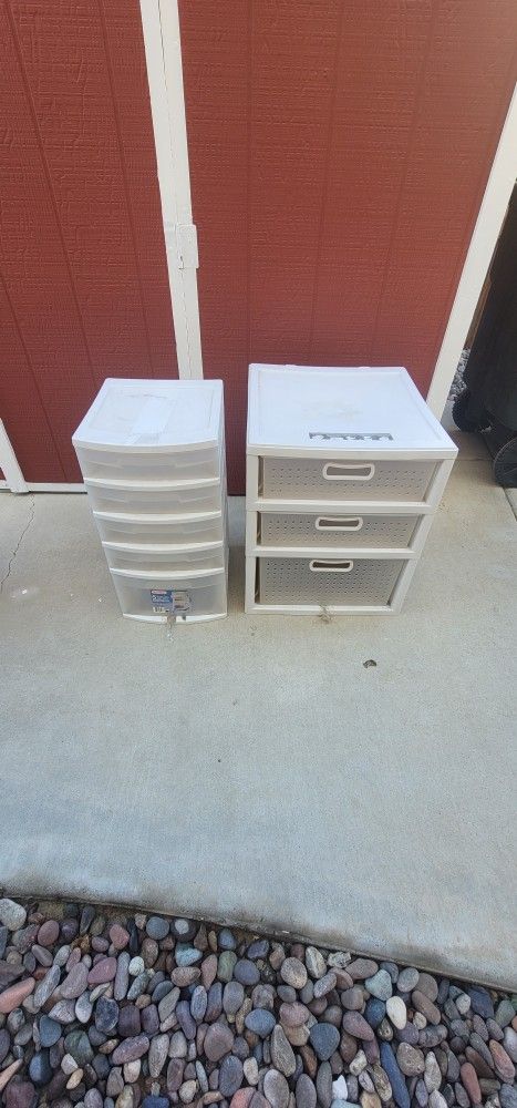 2 Plastic Storage