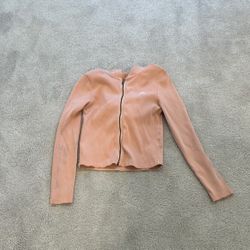 Tommy Hilfiger Pink Sports with Fitted Sleeves and Cropped Style